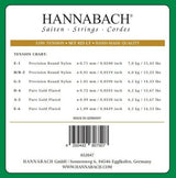 Hannabach 825 A5 bassstreng til klassisk gitarer, lav spenning