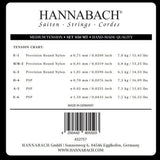 Hannabach 850 D4 bassstreng til klassisk gitar, medium spenning