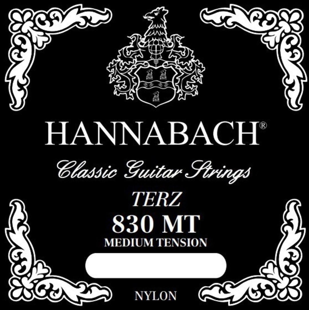 Hannabach-strenger til klassisk Gitarer spesialmodell – sett, mensur 540 (830MT540)