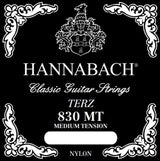 Hannabach-strenger til klassisk Gitarer spesialmodell – sett, mensur 560 (830MT560)