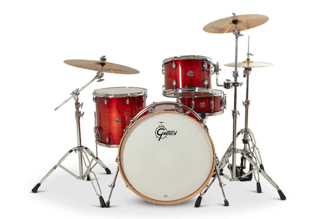 Gretsch shell-sett Catalina Club - Gloss Crimson Burst (CC2-R444C-GCB)
