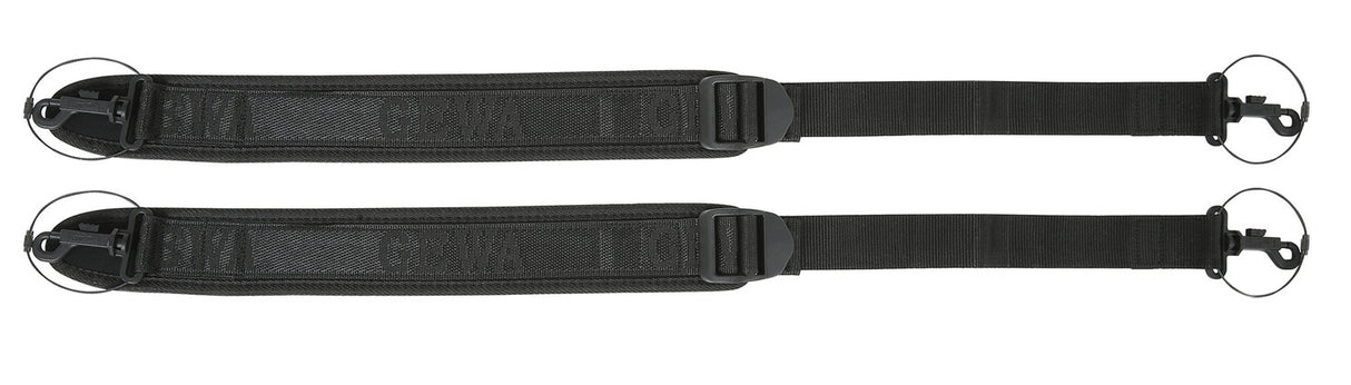 GEWA formstøpte fiolinkasser Air 1.7 - 2 ryggsekkstropper, for Air-modell (glassfiberkarabinkrok)