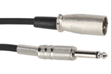 GEWA Basic Line instrumentkabel 6 m, mono-jack til XLR-hann