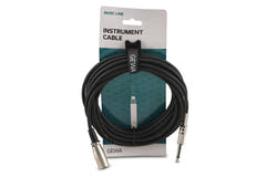 GEWA Basic Line instrumentkabel 6 m, mono-jack til XLR-hann