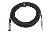 GEWA Basic Line instrumentkabel 6 m, mono-jack til XLR-hann