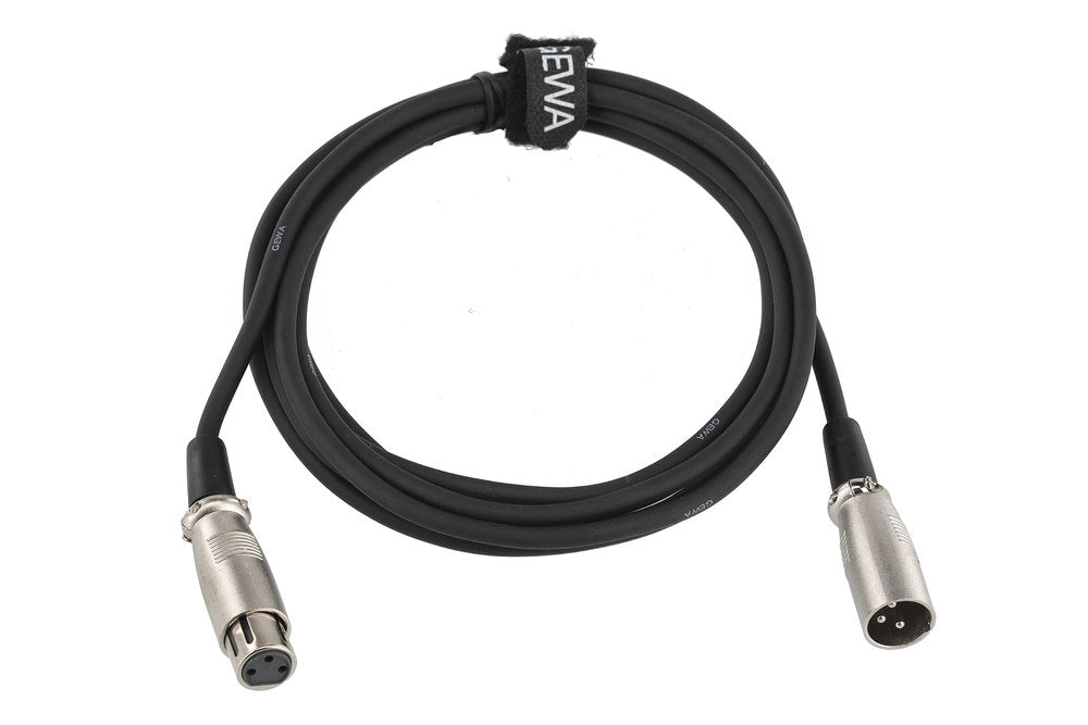 GEWA Basic Line mikrofonkabel 3 m, XLR-hunn til XLR-hann