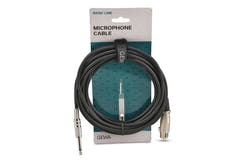 GEWA Basic Line mikrofonkabel 6 m, XLR-hunn til mono-jack