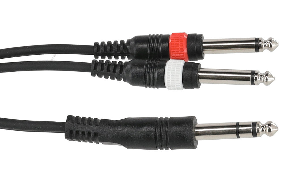 GEWA Basic Line Y-kabel 6 m, stereo-jack til 2 x mono-jack