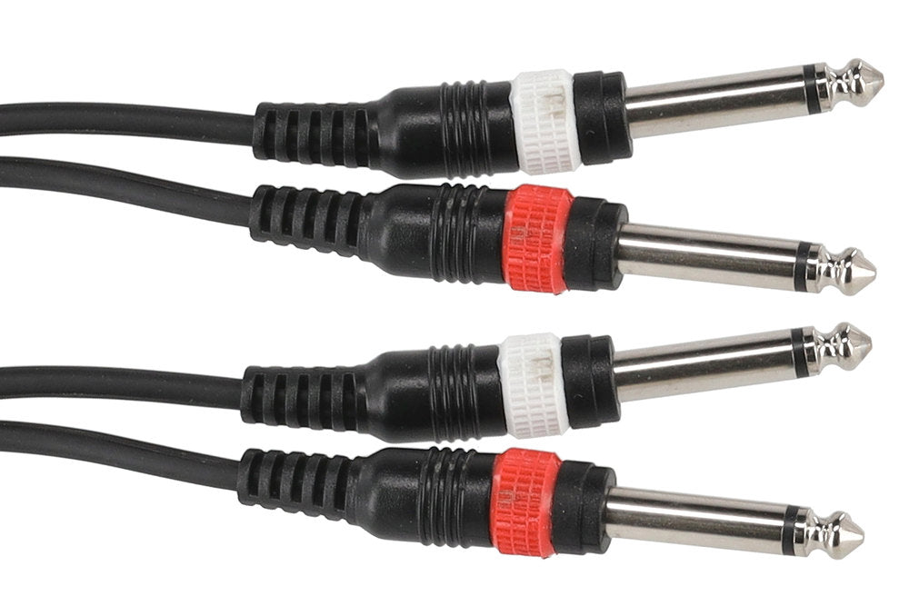 GEWA Basic Line dobbeltkabel 1,5 m, 2 x mono-jack