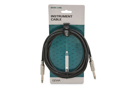 GEWA Basic Line instrumentkabel 3 m, mono-jack