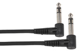 GEWA Basic Line patchkabel 0,9 m, vinklet stereo-jack, 6 stk.