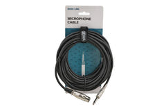GEWA Basic Line mikrofonkabel 9 m, XLR-hunn til mono-jack