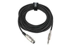 GEWA Basic Line mikrofonkabel 9 m, XLR-hunn til mono-jack