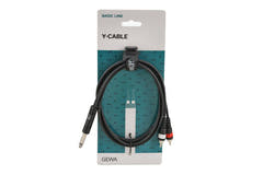 GEWA Basic Line Y-kabel 1,5 m, mono-jack til 2 x cinch