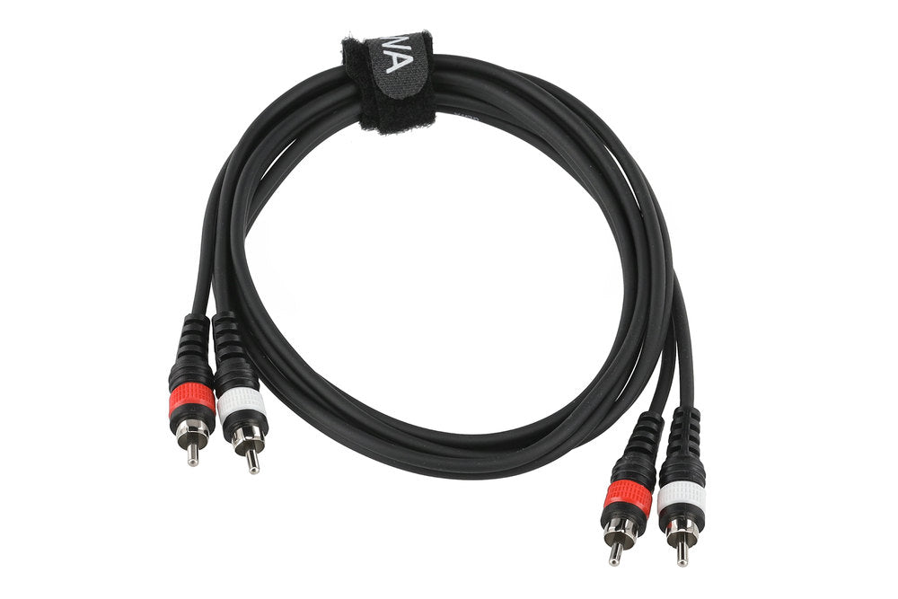 GEWA Basic Line dobbeltkabel 1,5 m, 2 x cinch i begge ender