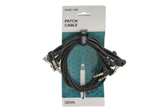 GEWA Basic Line patchkabel 0,6 m, vinklet stereo-jack, 6 stk.
