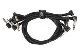 GEWA Basic Line patchkabel 0,6 m, vinklet stereo-jack, 6 stk.