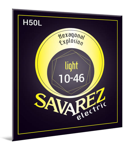 Savarez H50L Hexagonal Explosion elgitarstrenger, light .010 til .046