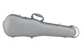 GEWA Polycarbonate formkasse til fiolin 1/2-4/4, sølv