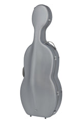 GEWA Polycarbonate cellokasse 4/4, sølv