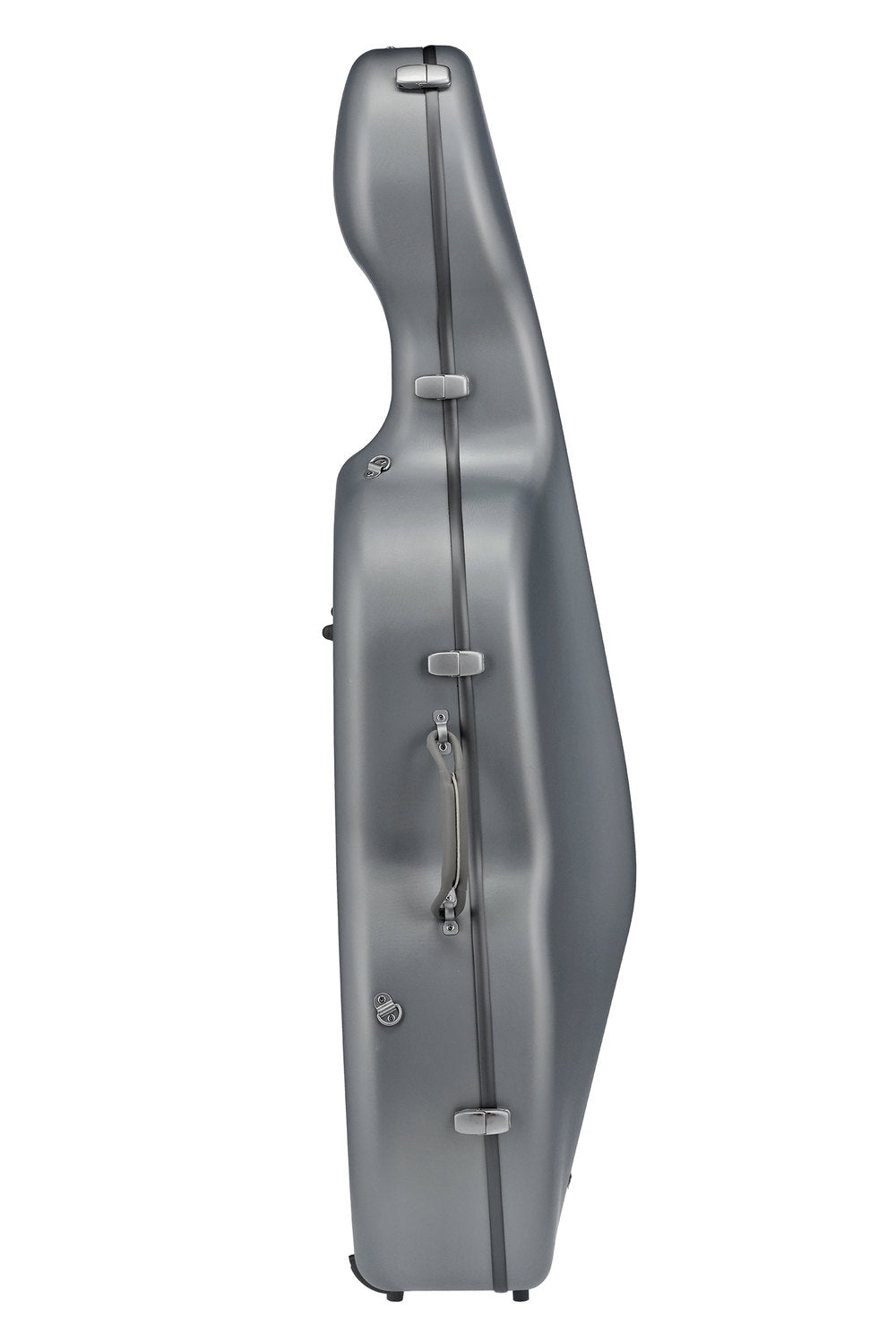 GEWA Polycarbonate cellokasse 4/4, sølv