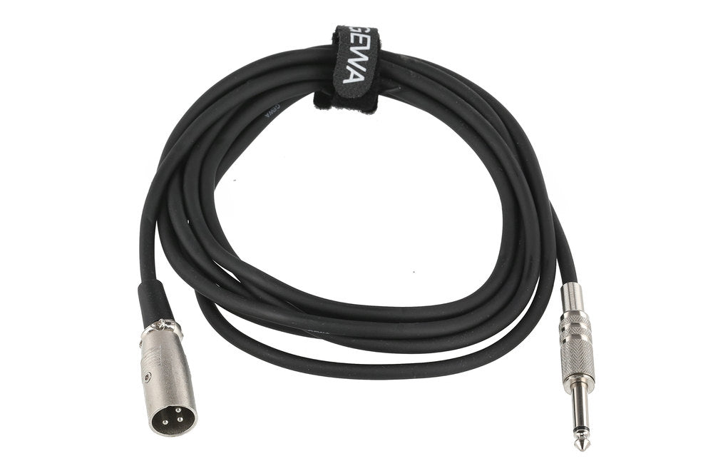 GEWA Basic Line instrumentkabel 3 m, mono-jack til XLR-hann