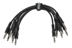GEWA Basic Line patchkabel 0,3 m, rett stereo-jack, 6 stk.