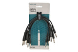 GEWA Basic Line patchkabel 0,3 m, rett stereo-jack, 6 stk.