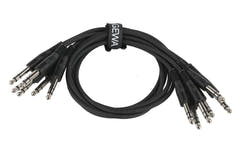 GEWA Basic Line patchkabel 0,6 m, rett stereo-jack, 6 stk.