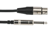 GEWA Pro Line mikrofonkabel 1,5 m, XLR-hunn til mono-jack