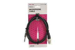 GEWA Pro Line mikrofonkabel 1,5 m, XLR-hunn til mono-jack