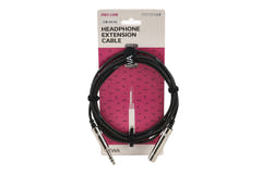 GEWA Pro Line-forlenger til hodetelefoner 3 m, 6,3 mm