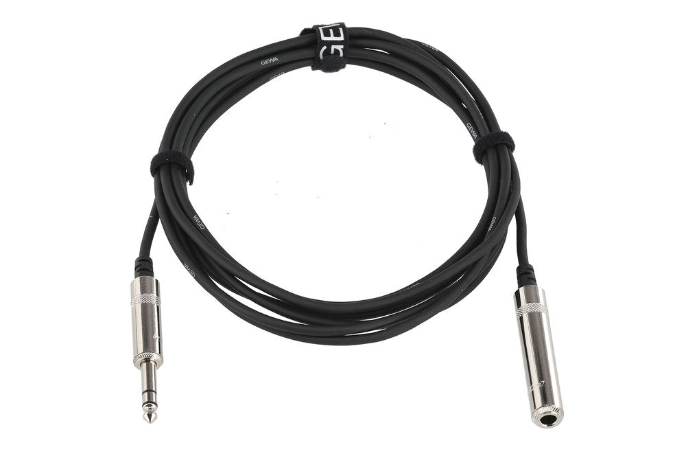 GEWA Pro Line-forlenger til hodetelefoner 3 m, 6,3 mm