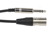 GEWA Pro Line balansert kabel 3 m, stereo-jack til XLR-hann