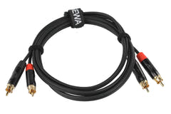 GEWA Pro Line dobbeltkabel 1,5 m, 2 x cinch