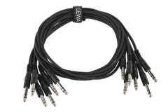 GEWA Basic Line patchkabel 0,9 m, rett stereo-jack, 6 stk.