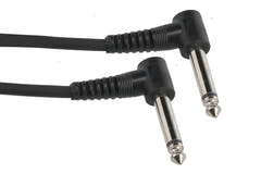 GEWA Basic Line patchkabel 0,3 m, vinklet mono-jack, 6 stk.