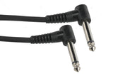 GEWA Basic Line patchkabel 0,1 m, vinklet monojack, 6 stk.