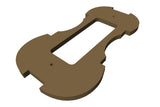 GEWA form til sargkransen, Guarneri Kochanski 1741, fiolin