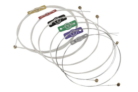 Adamas Silk & Steel 4848-NU gitarstrenger, Custom-Light .010-.047