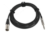 GEWA Pro Line balansert kabel 3 m, stereo-jack til XLR-hann