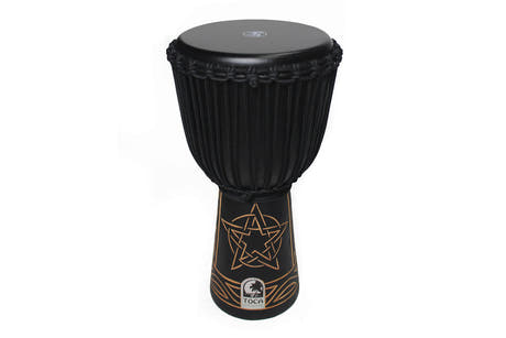 Toca Sully Erna Black Mamba djembe 12", mahogni og geiteskinn