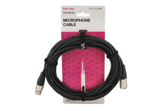 GEWA Pro Line mikrofonkabel 9 m, XLR-hunn til XLR-hann