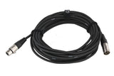 GEWA Pro Line mikrofonkabel 9 m, XLR-hunn til XLR-hann