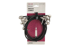 GEWA Pro Line patchkabel 0,5 m, vinklede pancake-plugger