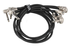 GEWA Pro Line patchkabel 0,5 m, vinklede pancake-plugger