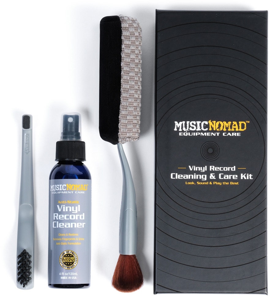 MusicNomad MN890 6'n1 Vinylplate Rengjøringssett