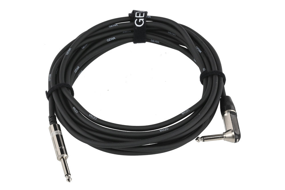 GEWA Pro Line instrumentkabel 6 m, rett til vinklet jack