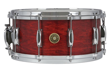 Gretsch USA Custom skarptromme 14" x 6,5", Satin Mahogany