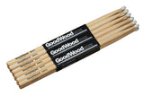 Vater Goodwood Rock trommestikker, hickory 2. sortering, nylontupp